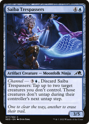 Saiba Trespassers (NEO-077) - Kamigawa: Neon Dynasty