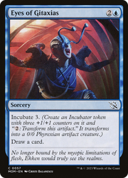 Eyes of Gitaxias (MOM-057) - March of the Machine Foil