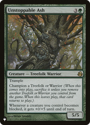 Unstoppable Ash (LIST-MOR-137) - The List