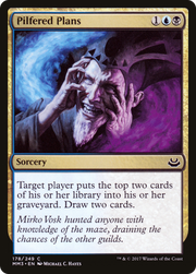 Pilfered Plans (MM3-178) - Modern Masters 2017 Foil