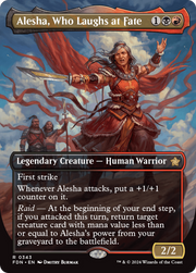 Alesha, Who Laughs at Fate (Borderless) (FDN-343) - Foundations (Borderless)