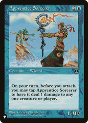 Apprentice Sorcerer (LIST-P02-32) - The List
