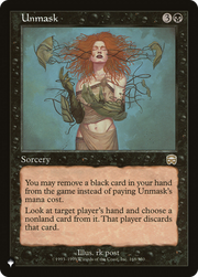 Unmask (LIST-MMQ-168) - The List