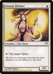Kitsune Diviner (CHK-026) - Champions of Kamigawa