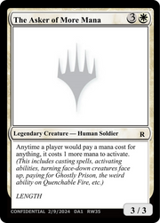 The Asker of More Mana (UNK-RW35) - Unknown Event