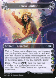 Trivia Contest (UNF-233D) - Unfinity Foil