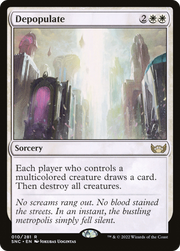 Depopulate (SNC-010) - Streets of New Capenna Foil
