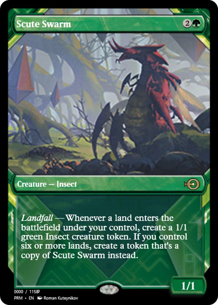 Scute Swarm (PRM-83718) - Magic Online Promos