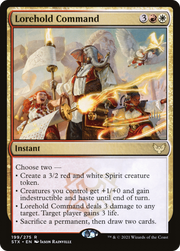 Lorehold Command (PPSTX-199) - Strixhaven: School of Mages Promos