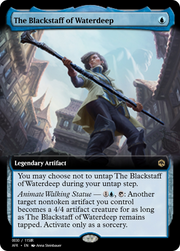 The Blackstaff of Waterdeep (PRM-92676) - Magic Online Promos Foil