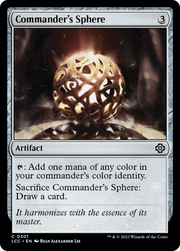 Commander's Sphere (LCC-301) - The Lost Caverns of Ixalan Commander