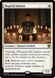 Hopeful Initiate (INR-027) - Innistrad Remastered Foil