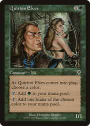 Quirion Elves (INV-203) - Invasion Foil