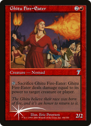 Ghitu Fire-Eater (7ED-184★) - Seventh Edition Foil