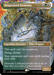 Dragonlord Dromoka (2X2-376) - Double Masters 2022 (Borderless) Foil