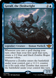 Geralf, the Fleshwright (PPOTJ-050) - Outlaws of Thunder Junction Promos Foil
