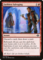 Faithless Salvaging (MH2-122) - Modern Horizons 2 Foil
