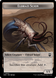 Eldrazi Scion (TM3C-003) - Modern Horizons 3 Commander Tokens Foil