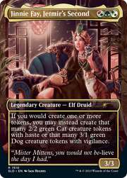Jinnie Fay, Jetmir's Second // Jinnie Fay, Jetmir's Second (SLD-1510) - Secret Lair Drop (Borderless) Foil