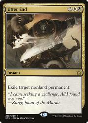 Utter End (PPIKO-210P) - Khans of Tarkir Promos Foil