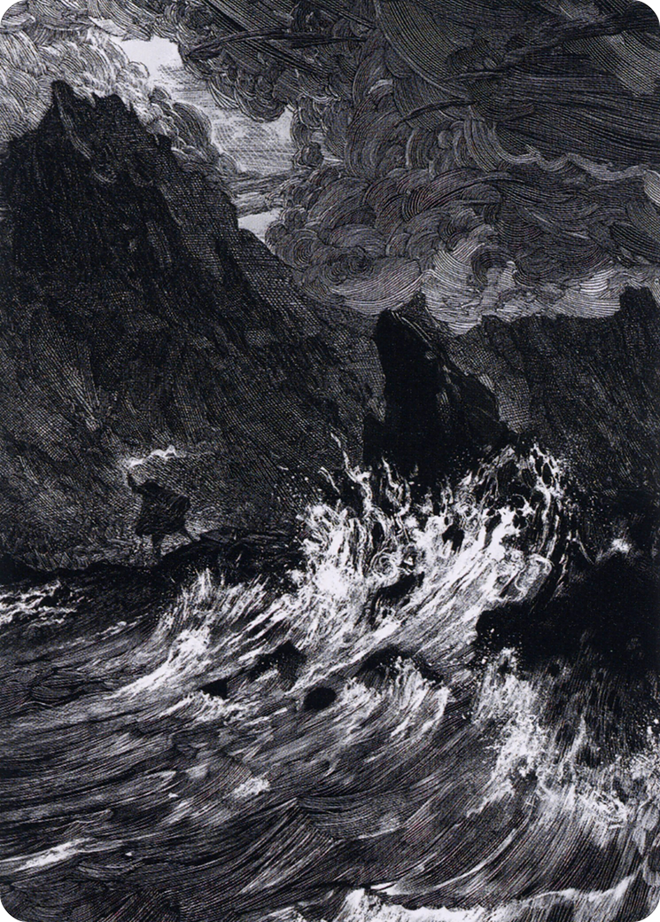 Island // Island (AMID-078) - Midnight Hunt Art Series (Borderless)