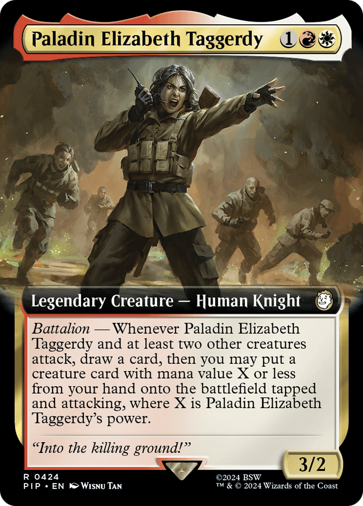 Paladin Elizabeth Taggerdy (PIP-424) - Fallout: (Extended Art)