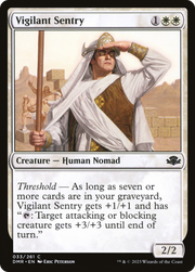 Vigilant Sentry (DMR-033) - Dominaria Remastered Foil