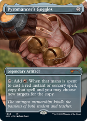 Pyromancer's Goggles (SLD-1066) - Secret Lair Drop (Borderless)