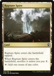 Rupture Spire (CMR-355) - Commander Legends Foil