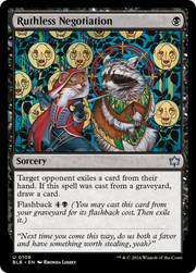 Ruthless Negotiation (BLB-108) - Bloomburrow Foil