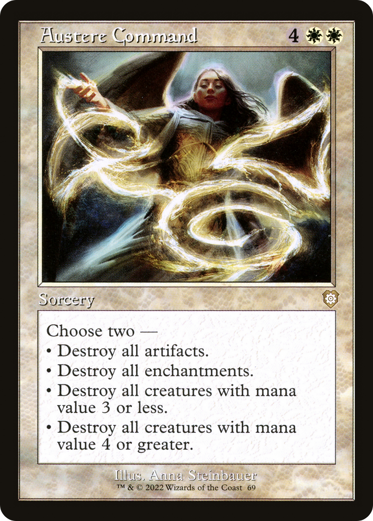 Austere Command (BRC-069) - The Brothers' War Commander