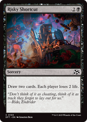 Risky Shortcut (DFT-103) - Aetherdrift Foil