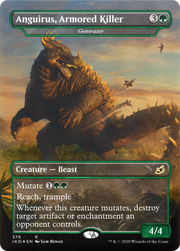 Gemrazer (IKO-376) - Ikoria: Lair of Behemoths / Anguirus, Armored Killer (Borderless)