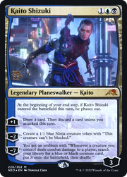 Kaito Shizuki (PRE-226) - Kamigawa: Neon Dynasty Promos Foil