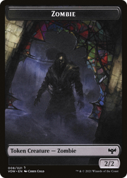 Zombie (TVOW-008) - Innistrad: Crimson Vow Tokens