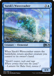 Yarok's Wavecrasher (M20-081) - Core Set 2020