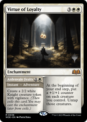 Virtue of Loyalty // Ardenvale Fealty (PPWOE-038) - Wilds of Eldraine Promos Foil