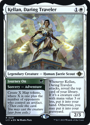 Kellan, Daring Traveler // Journey On (PRE-231) - The Lost Caverns of Ixalan Promos Foil