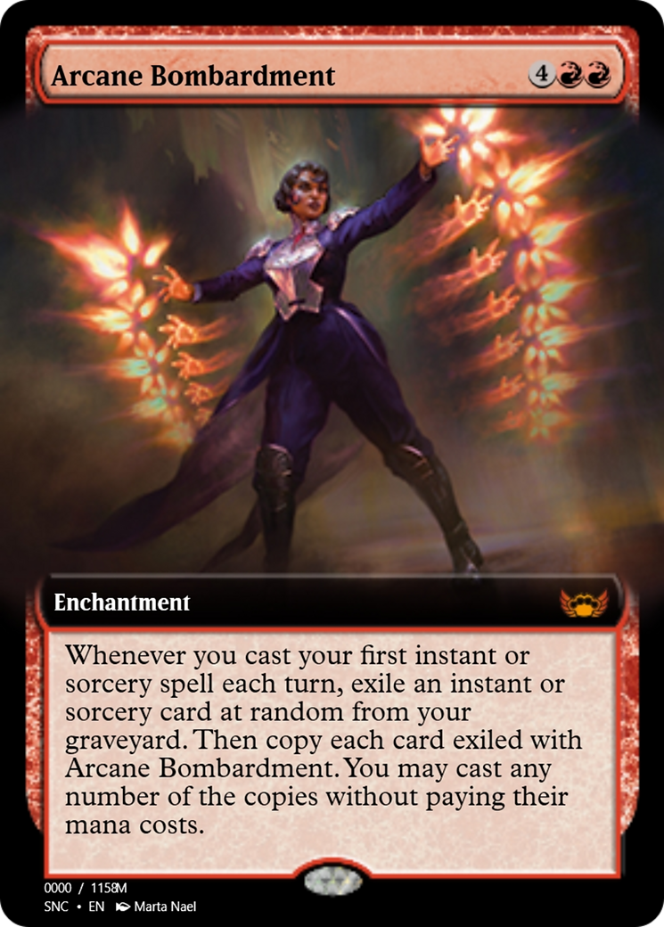 Arcane Bombardment (PRM-99759) - Magic Online Promos