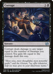 Corrupt (BRO-088) - The Brothers' War Foil