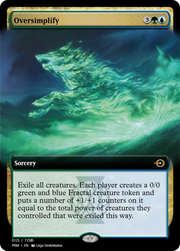 Oversimplify (PRM-90222) - Magic Online Promos Foil