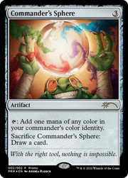 Commander's Sphere (WPN-002) - Wizards Play Network 2024 Foil