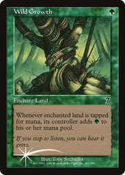 Wild Growth (7ED-282★) - Seventh Edition Foil