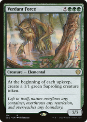 Verdant Force (SCD-214) - Starter Commander Decks