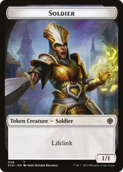 Soldier (TSCD-008) - Starter Commander Deck Tokens