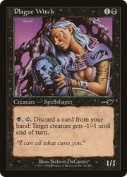 Plague Witch (NMS-066) - Nemesis Foil
