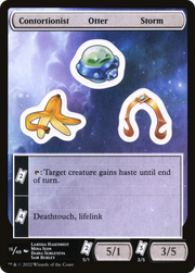 Contortionist Otter Storm (UNF-015) - Unfinity Sticker Sheets