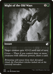 Might of the Old Ways (DBL-189) - Innistrad: Double Feature