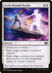 Settle Beyond Reality (2X2-030) - Double Masters 2022 Foil