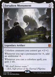Forsaken Monument (PPZNR-244) - Zendikar Rising Promos